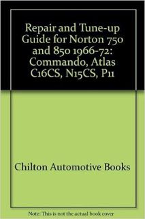 Download❤️eBook✔ Chilton's new repair and tune-up guide: Norton 750 & 850 Full Audiobook