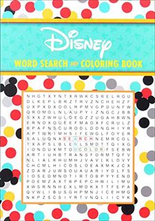 View KINDLE PDF EBOOK EPUB Disney Word Search and Coloring Book (Coloring Book & Word Search) by  Ed