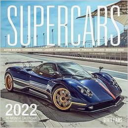 [VIEW] [KINDLE PDF EBOOK EPUB] Supercars 2022: 16-Month Calendar - September 2021 through December 2