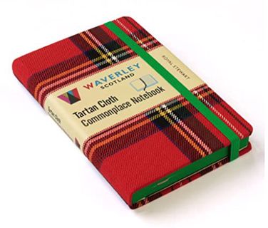 GET EPUB KINDLE PDF EBOOK Royal Stewart: Waverley Genuine Tartan Cloth Commonplace Notebook (Waverle