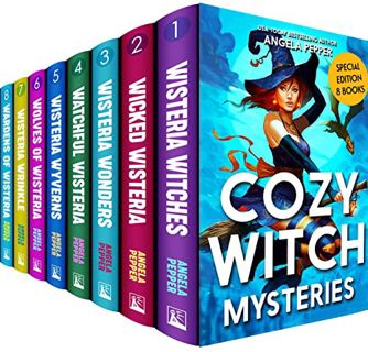 View [EBOOK EPUB KINDLE PDF] Cozy Witch Mysteries: Special Edition Box Set of 8 Books (Angela Pepper
