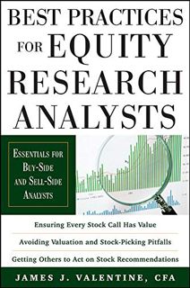 [READ] PDF EBOOK EPUB KINDLE Best Practices for Equity Research Analysts: Essentials for Buy-Side an
