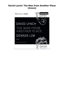 PDF_ David Lynch: The Man from Another Place (Icons)