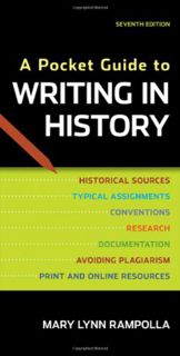 Get [EPUB KINDLE PDF EBOOK] A Pocket Guide to Writing in History by  Mary Lynn Rampolla 📥