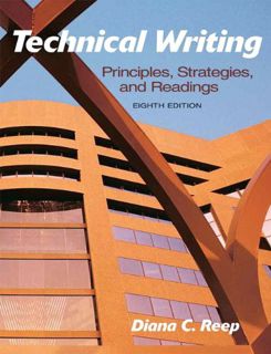 View [KINDLE PDF EBOOK EPUB] Technical Writing: Principles, Strategies, and Readings by  Diana Reep