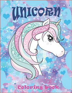 Get PDF EBOOK EPUB KINDLE Unicorn Coloring Book: For Kids 4-8: Rainbow, Coloring Books For Kids Girl