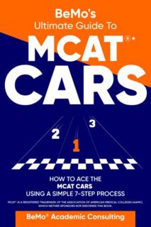 READ [PDF EBOOK EPUB KINDLE] BeMo's Ultimate Guide to MCAT®* CARS: How to Ace the MCAT CARS Using A