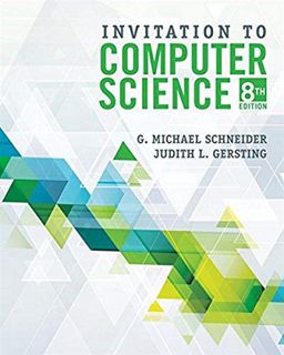 ACCESS [KINDLE PDF EBOOK EPUB] Invitation to Computer Science by  G.Michael Schneider &  Judith Gers