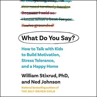 VIEW [EBOOK EPUB KINDLE PDF] What Do You Say?: How to Talk with Kids to Build Motivation, Stress Tol