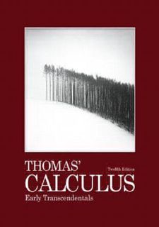 PDF/READ❤ [READ [ebook]] Thomas' Calculus: Early Transcendentals Full Version