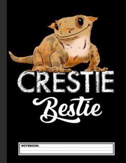 [READ] PDF EBOOK EPUB KINDLE Cute Crested Gecko, Crestie Bestie, Gecko Lover, Lizards Notebook: Geck