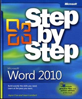 [GET] EBOOK EPUB KINDLE PDF Microsoft Word 2010 (Step by Step) by  Joyce Cox &  Joan Lambert 📍