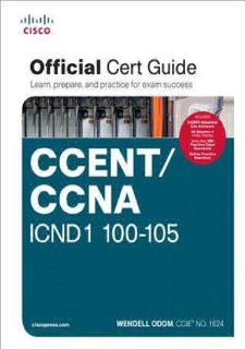 ⚡PDF ❤ Read [PDF] CCENT/CCNA ICND1 100-105 Official Cert Guide Free