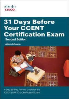 PDF/READ❤ [READ [ebook]] 31 Days Before Your Ccent Certification Exam: A Day-by-day Review Guide