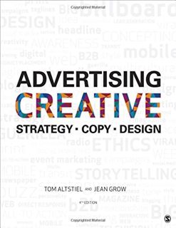 [Read] [KINDLE PDF EBOOK EPUB] Advertising Creative: Strategy, Copy, and Design by  Tom Altstiel &