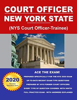 [Get] EPUB KINDLE PDF EBOOK Court Officer New York State (NYS Court Officer-Trainee) by  Success Edu
