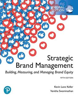 [GET] EPUB KINDLE PDF EBOOK Strategic Brand Management: Building, Measuring, and Managing Brand Equi