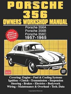 GET [PDF EBOOK EPUB KINDLE] Porsche 356 Owners Workshop Manual 1957-1965 (Brooklands Books) by  Book