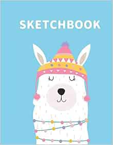 [VIEW] EPUB KINDLE PDF EBOOK Sketchbook: A Cute llama Kawaii Sketchbook for Kids: 100 Pages of 8.5"