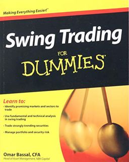 Get KINDLE PDF EBOOK EPUB Swing Trading for Dummies by  Omar Bassal 📤