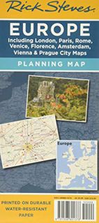 [View] PDF EBOOK EPUB KINDLE Rick Steves Europe Planning Map: Including London, Paris, Rome, Venice,
