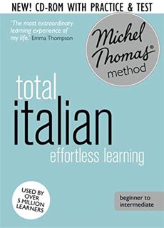 [VIEW] KINDLE PDF EBOOK EPUB Total Italian: Revised (Learn Italian with the Michel Thomas Method) (A