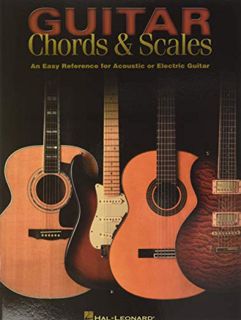 READ EPUB KINDLE PDF EBOOK Guitar Chords & Scales: An Easy Reference for Acoustic or Electric Guitar