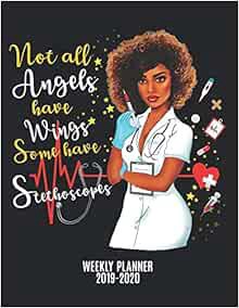 [VIEW] PDF EBOOK EPUB KINDLE Not All Angels Have Wings Some Have Stethoscopes Weekly Planner 2019-20
