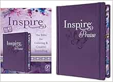 Download ⚡️ (PDF) Tyndale NLT Inspire PRAISE Bible (Hardcover LeatherLike, Purple): Inspire Coloring