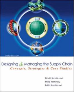 [ACCESS] KINDLE PDF EBOOK EPUB Designing and Managing the Supply Chain by  D  Simchi-Levi 📖