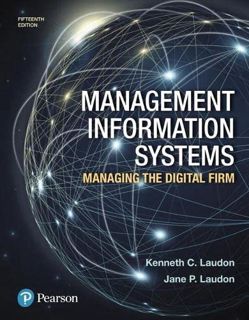 READ PDF EBOOK EPUB KINDLE Management Information Systems: Managing the Digital Firm by  Kenneth Lau