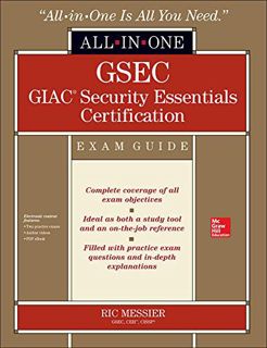 View [EBOOK EPUB KINDLE PDF] GSEC GIAC Security Essentials Certification All-in-One Exam Guide by  R