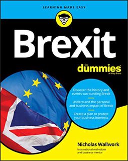 READ EBOOK EPUB KINDLE PDF Brexit For Dummies by  Nicholas Wallwork 📭