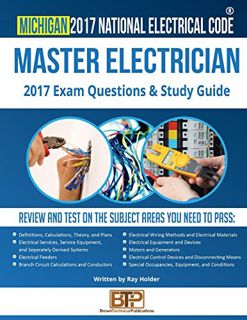 READ EPUB KINDLE PDF EBOOK Michigan 2017 Master Electrician Study Guide by  Ray Holder &  Brown Tech