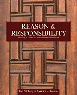 [GET] [EPUB KINDLE PDF EBOOK] Reason and Responsibility: Readings in Some Basic Problems of Philosop
