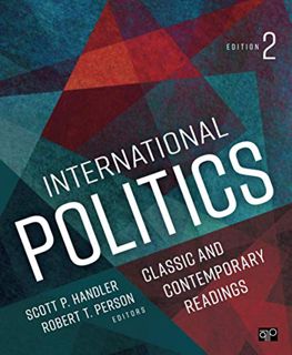 [View] [EBOOK EPUB KINDLE PDF] International Politics: Classic and Contemporary Readings by  Scott P