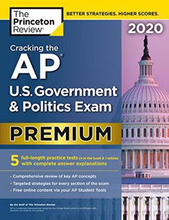 [View] [EBOOK EPUB KINDLE PDF] Cracking the AP U.S. Government & Politics Exam 2020, Premium Edition
