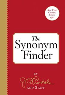 READ EBOOK EPUB KINDLE PDF The Synonym Finder by  Laurence Urdang,Nancy Laroche,J. I. Rodale 📂