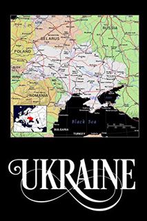 [GET] PDF EBOOK EPUB KINDLE Ukraine: Map Notebook by  Clementine Journals 🎯