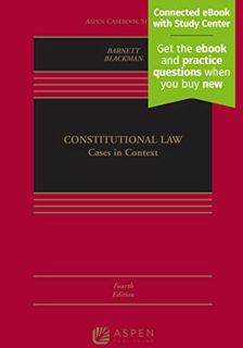 [GET] [EPUB KINDLE PDF EBOOK] Constitutional Law: Cases in Context [Connected eBook with Study Cente