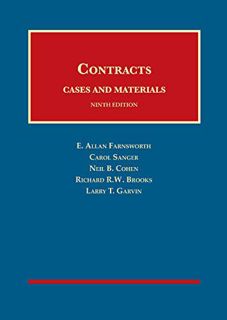 [READ] [KINDLE PDF EBOOK EPUB] Cases and Materials on Contracts (University Casebook Series) by  E.