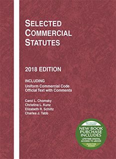 [READ] EPUB KINDLE PDF EBOOK Selected Commercial Statutes, 2018 Edition (Selected Statutes) by  Caro
