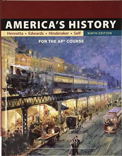 [ACCESS] [EPUB KINDLE PDF EBOOK] America's History: For the Ap* Course by  James A. Henretta,Eric Hi