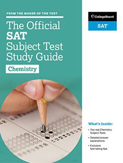 [Get] [KINDLE PDF EBOOK EPUB] The Official Sat Subject Test In Chemistry Study Guide (College Board