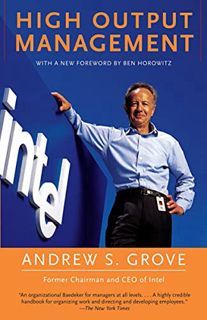 [Read] [EBOOK EPUB KINDLE PDF] High Output Management by  Andrew S. Grove 🗸