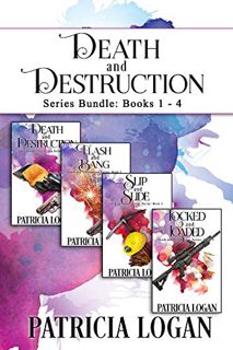 Get [EBOOK EPUB KINDLE PDF] Death and Destruction series (Books 1-4) Boxed set by  Patricia Logan 📫
