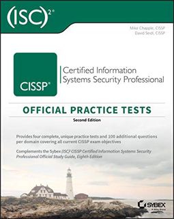 Read KINDLE PDF EBOOK EPUB (ISC)2 CISSP Official Practice Tests by  Mike Chapple 🗂️
