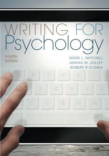 [Get] [PDF EBOOK EPUB KINDLE] Writing for Psychology by  Mark L. Mitchell,Janina M. Jolley,Robert P.
