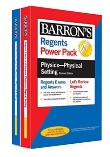 VIEW [PDF EBOOK EPUB KINDLE] Regents Physics--Physical Setting Power Pack Revised Edition (Barron's