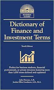 GET [KINDLE PDF EBOOK EPUB] Dictionary of Finance and Investment Terms: More Than 5,000 Terms Define